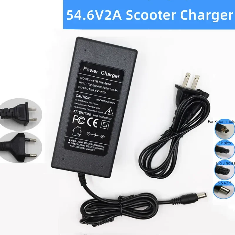 54.6V 2A Lithium Battery Charg - Electric Scooter Charger 评论和价格